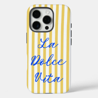 La Dolce Vita Italian Summer Vibes iPhone 16 Pro Case