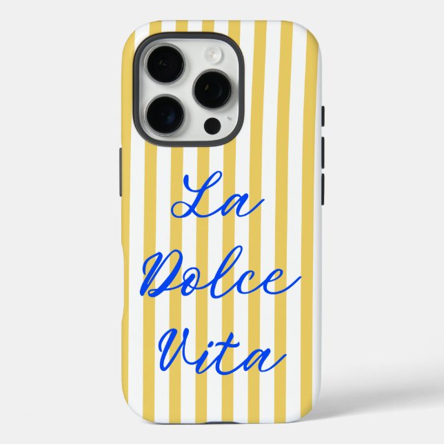 La Dolce Vita Italian Summer Vibes Case-Mate iPhone Case (Back)