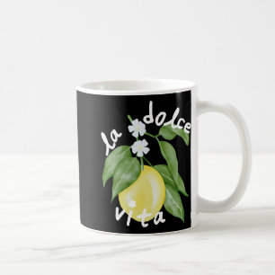 La Dolce Vita La Dolce Bride Italy Lemon Matching Coffee Mug