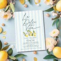 La Dolce Vita Lemons Italian Bridal Shower