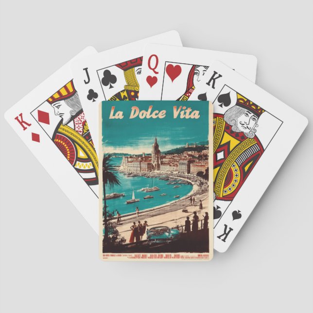 La Dolce Vita - Limited Edition (781) Playing Cards (Back)