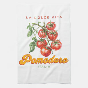 La Dolce Vita Pomodoro Italia Tomato Tea Towel
