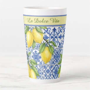 La Dolce Vita Sicilian Lemon Latte Mug
