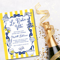 La Dolce Vita Whimsical Italian 40th Birthday 