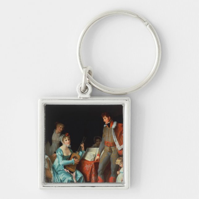 La Duchesse Abrantes et le General Junot Key Ring (Front)