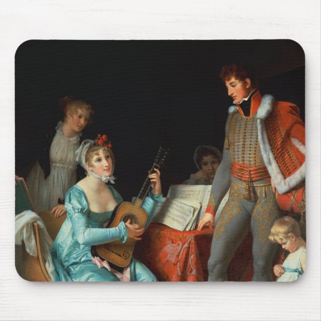 La Duchesse Abrantes et le General Junot Mouse Pad (Front)