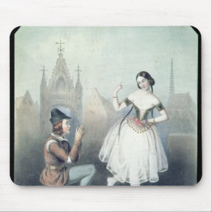 La Esmeralda': Carlotta Grisi & Jules Perrot Mouse Pad