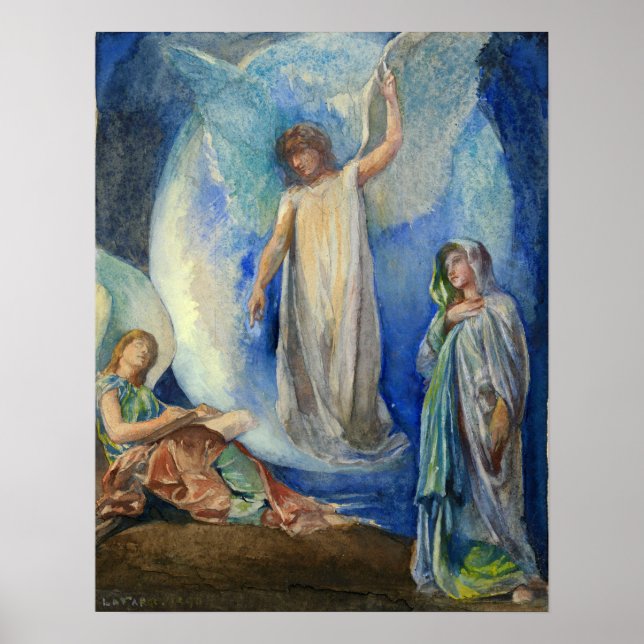La Farge - The Recording Angel Poster (Front)