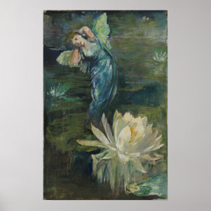 La Farge - The Spirit Of The Water Lily Poster