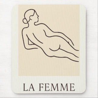La Femme – Minimalist Elegant Mouse Pad