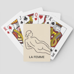 La Femme – Minimalist Elegant Playing Cards