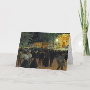 La Fête Foraine   Louis Abel-Truchet Card