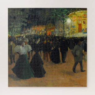 La Fête Foraine   Louis Abel-Truchet Jigsaw Puzzle