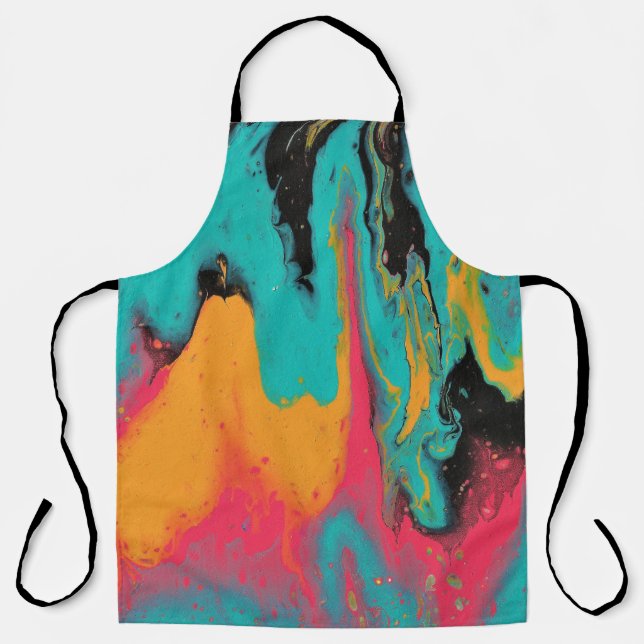 La Fiesta 2 Crazy Colourful Cool Apron (Front)