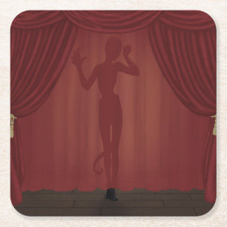 La Fin Absolue Square Paper Coaster