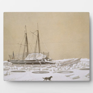 La Fleche at Kil-Bouroun invaded by ice, from 'Nos Plaque