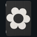 La Fleur 06 Retro Floral Black And White Flower iPad Air Cover<br><div class="desc">Abstract Retro Floral Print – La Fleur – Black And White.</div>