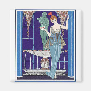 "La Fontaine De Coquillages" Magnet