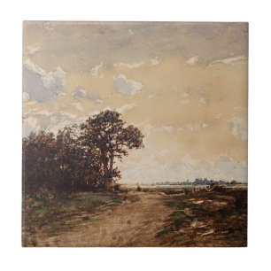 La Forêt De Fontainebleau Aux Environs De Barbizon Ceramic Tile