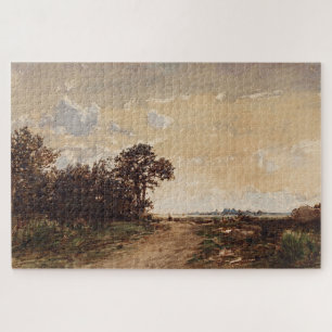 La Forêt De Fontainebleau Aux Environs De Barbizon Jigsaw Puzzle
