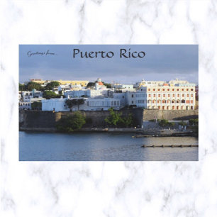 La Fortaleza San Jaun Puerto Rico Postcard