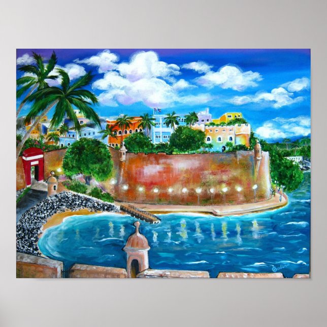 La Fortaleza, San Juan, Puerto Rico Poster (Front)