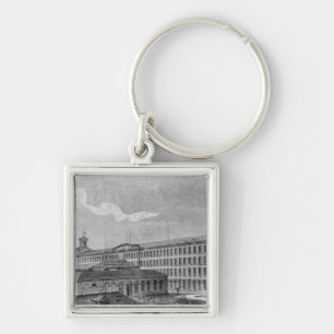 La Foudre' cotton mill Key Ring