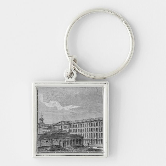 La Foudre' cotton mill Key Ring (Front)