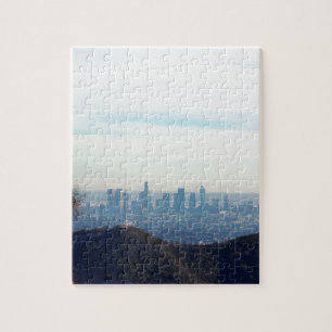 LA framed mountain Jigsaw Puzzle
