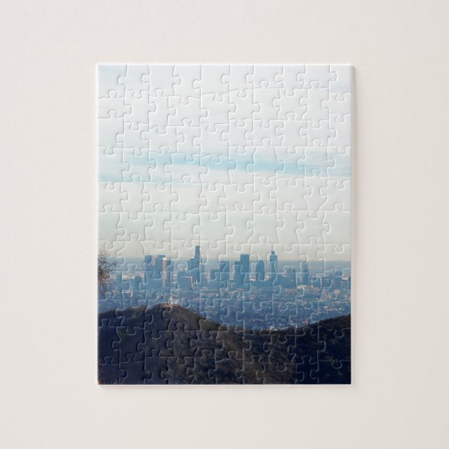 LA framed mountain Jigsaw Puzzle (Vertical)