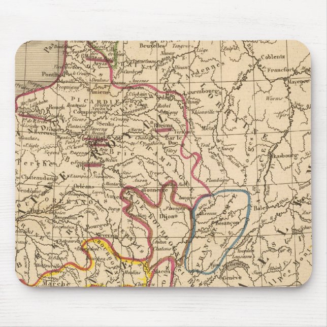 La France 1270 a 1328 Mouse Pad (Front)