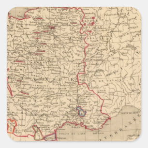 La France 1547 a 1589 Square Sticker