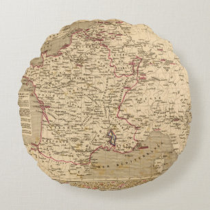 La France 1643 a 1715 Round Cushion