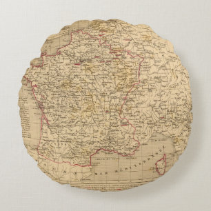 La France 1774 a 1793 Round Cushion