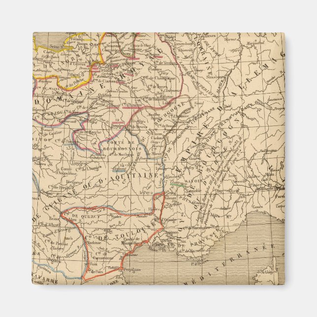 La France 996 a 1108 Magnet (Front)