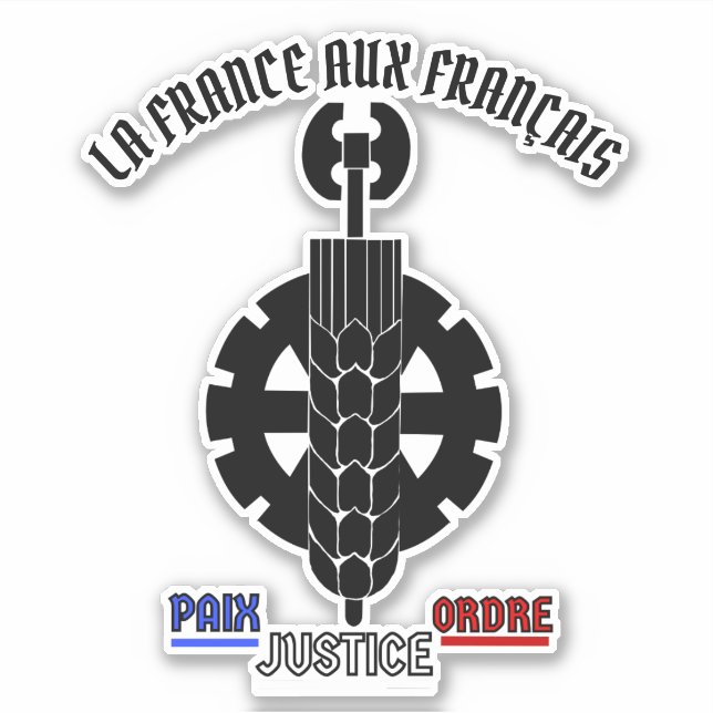 LA FRANCE AUX FRANÇAIS (Front)
