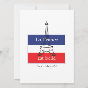 La France est Belle Invitation