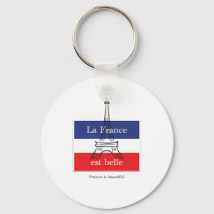 La France est Belle Key Ring
