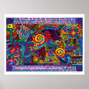 La Fuerza de la Fe The Power of Faith Inspiration Poster