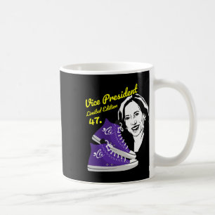 La Funny Kamala Harris Vintage Sneakers 2 Coffee Mug