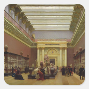 La Galerie Campana, 1866 Square Sticker
