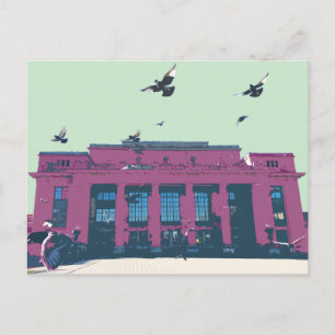 La gare Parc :: Parc station Postcard