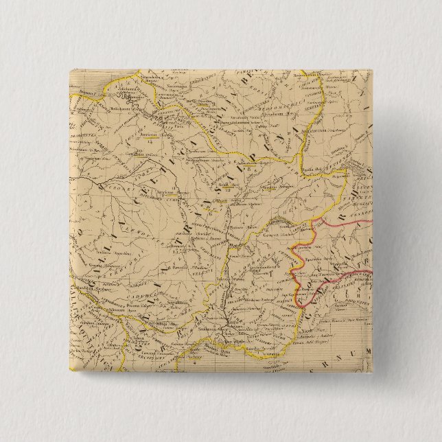 La Gaule 15 Cm Square Badge (Front)