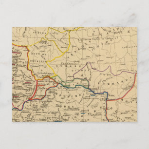 La Germanie a la fin du 5e siecle Postcard