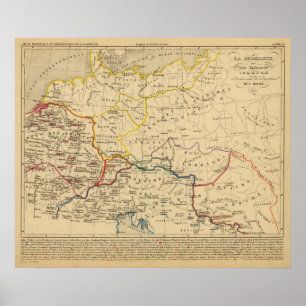 La Germanie a la fin du 5e siecle Poster