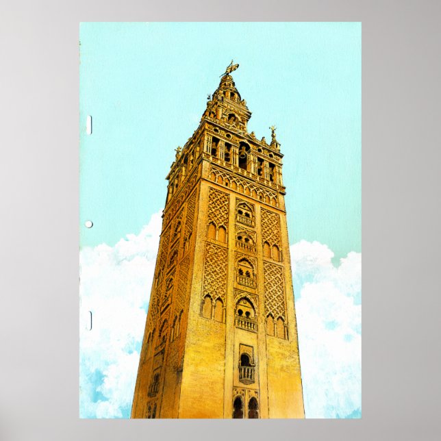 La Giralda de Sevilla - Don Quixote Background Poster (Front)