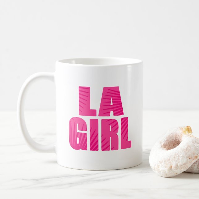 LA Girl Coffee Mug (With Donut)