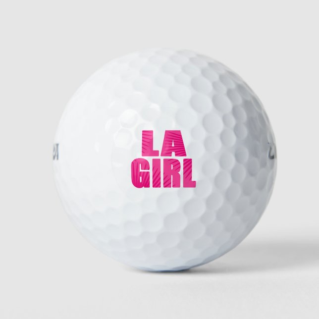 LA Girl Golf Balls (Front)