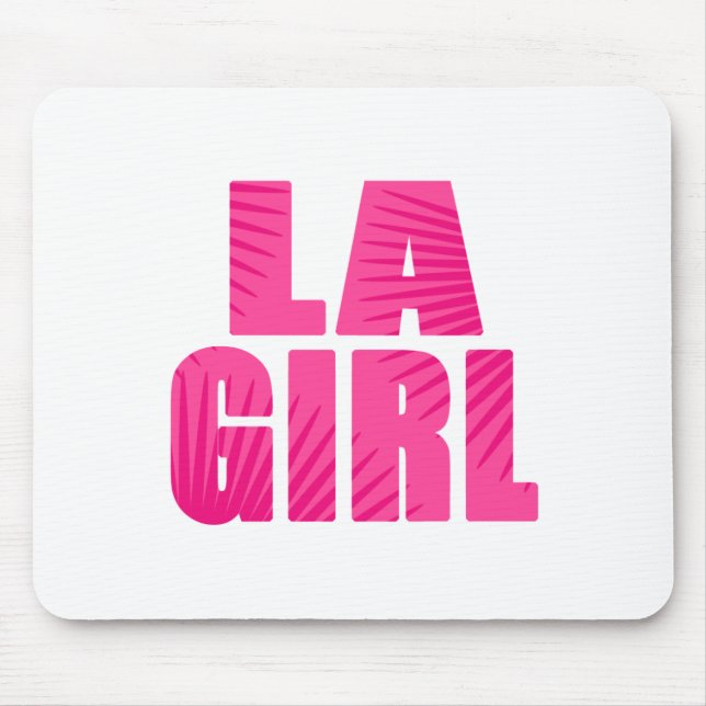 LA Girl Mouse Pad (Front)