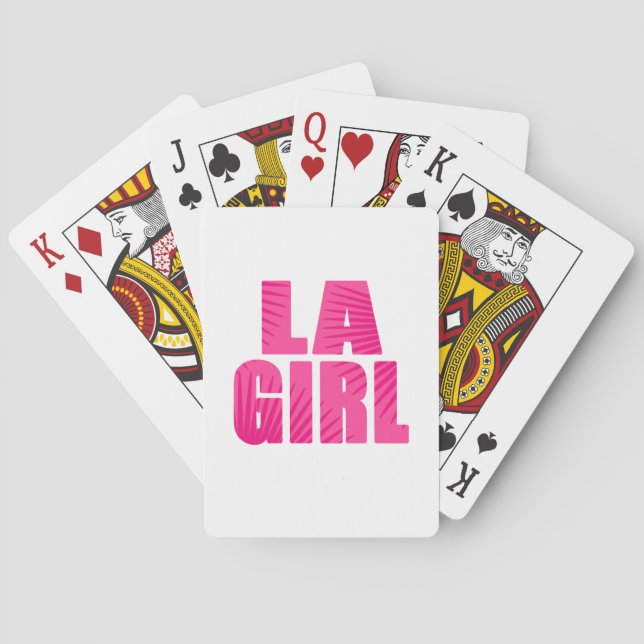 LA Girl Playing Cards (Back)